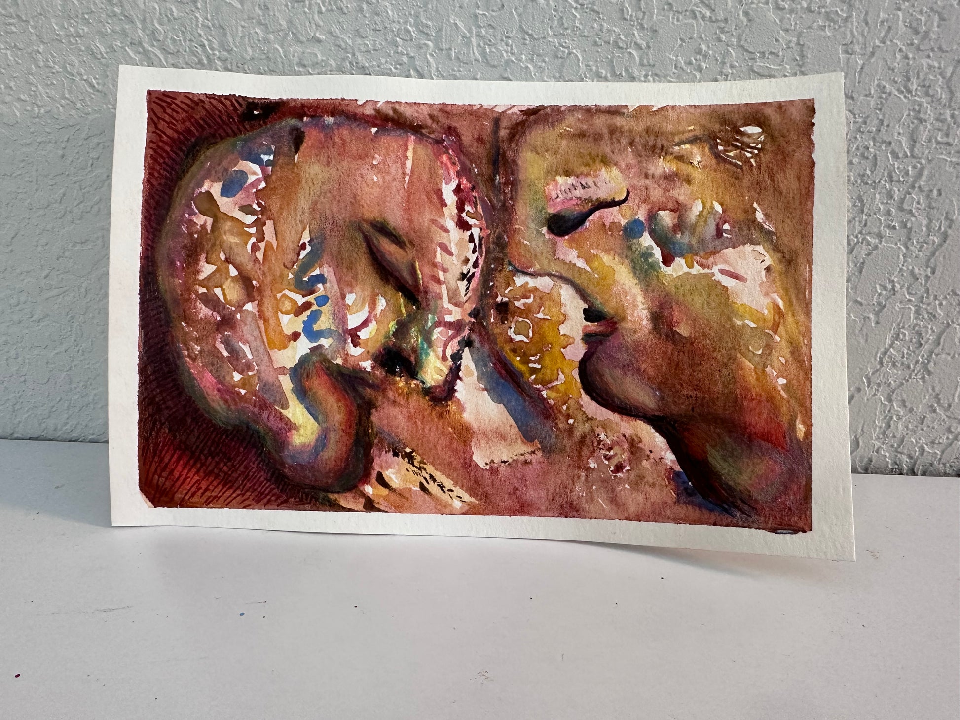 Seen — Original Mixed Media Artwork (2026)