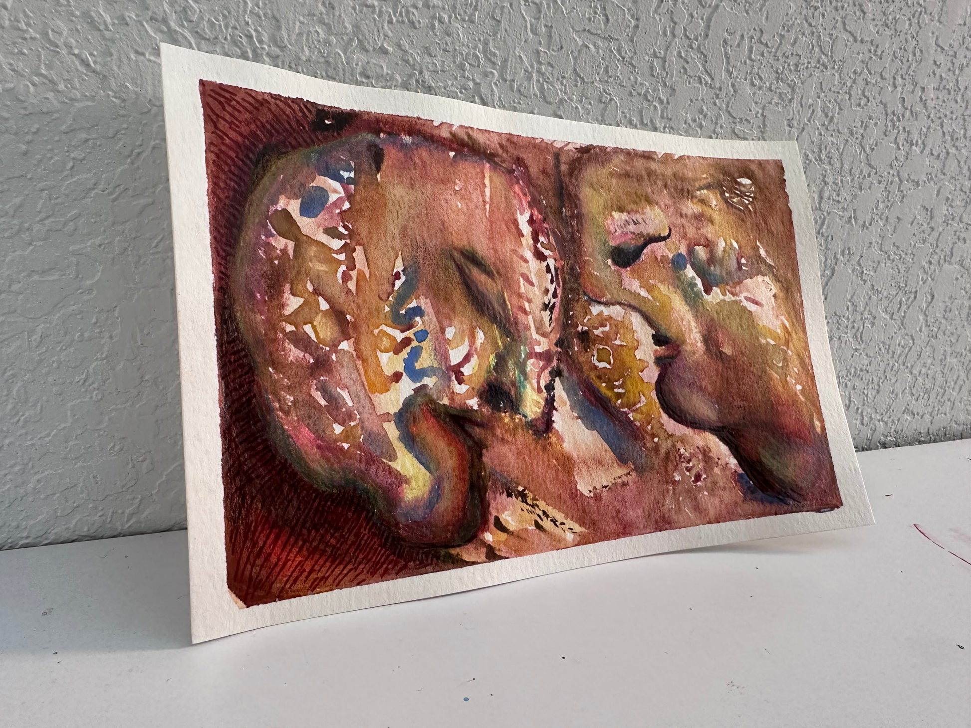 Seen — Original Mixed Media Artwork (2026)