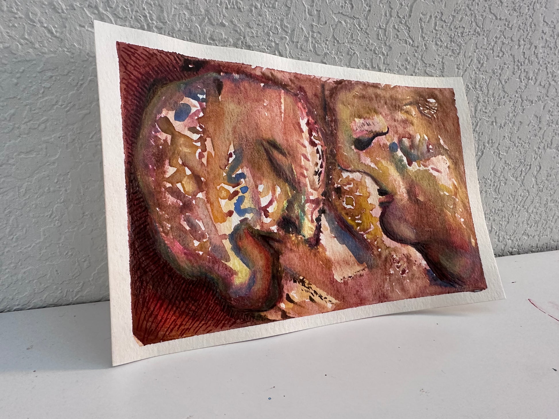 Seen — Original Mixed Media Artwork (2026)