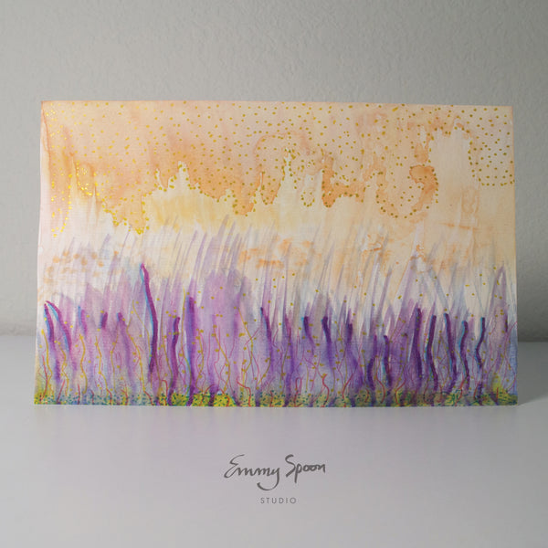 Veil (2026) Original Mixed Media on Watercolor Paper