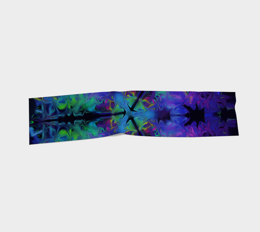 Aurora Bloom Art Scarf/Bandana