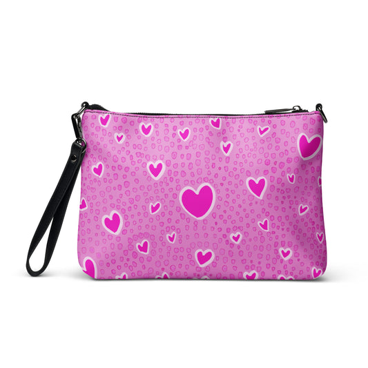 Pink Heart Crush Crossbody bag by Emmy Spoon