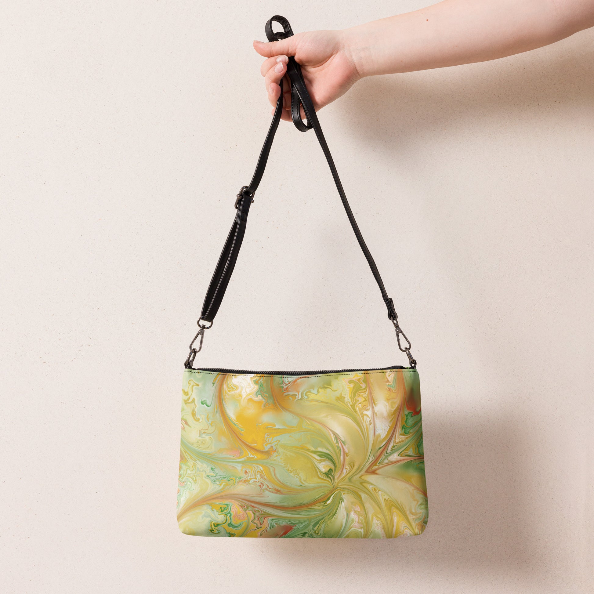Floral Swirl Crossbody bag by Emmy Spoon