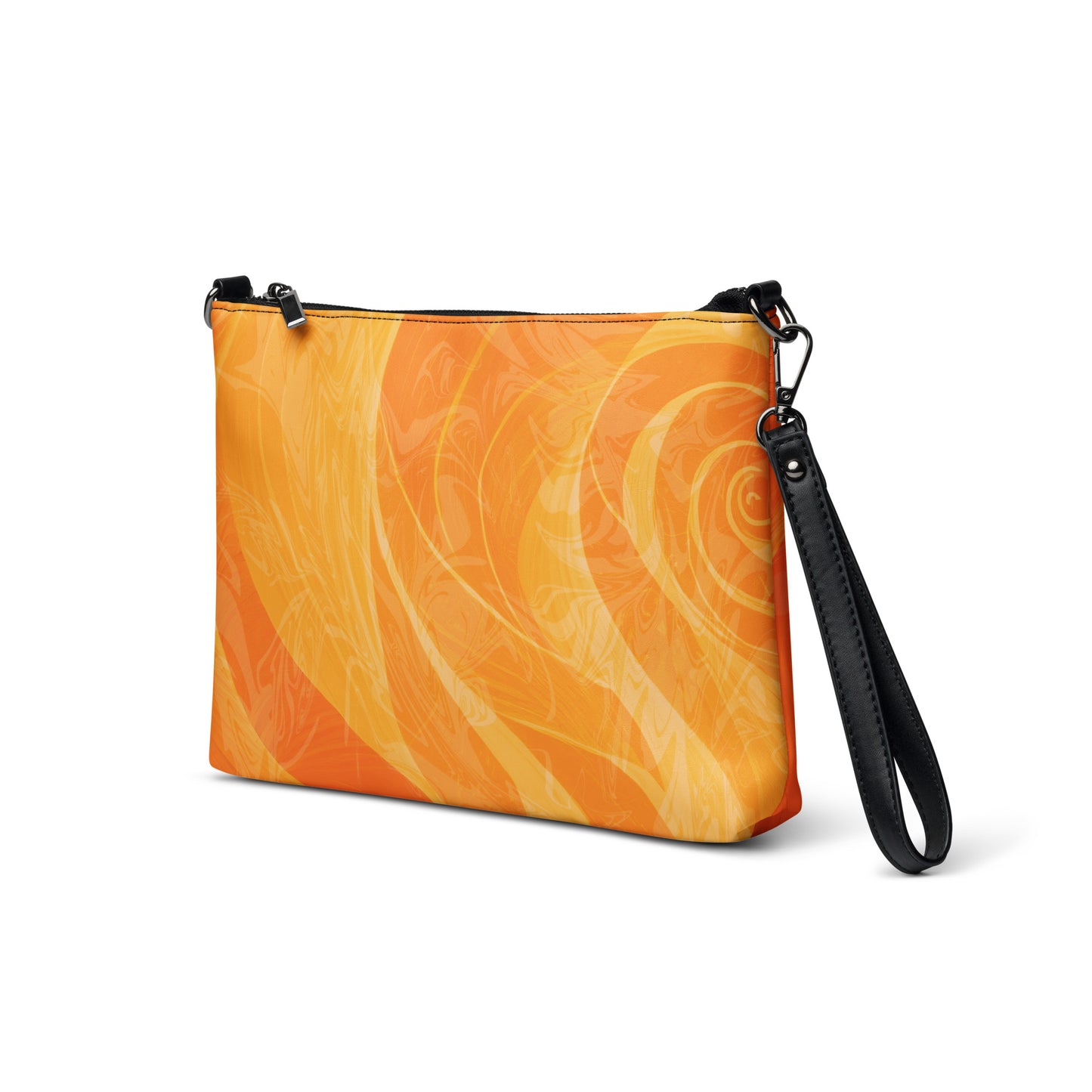 Orange Swirl Crossbody bag by Emmy Spoon
