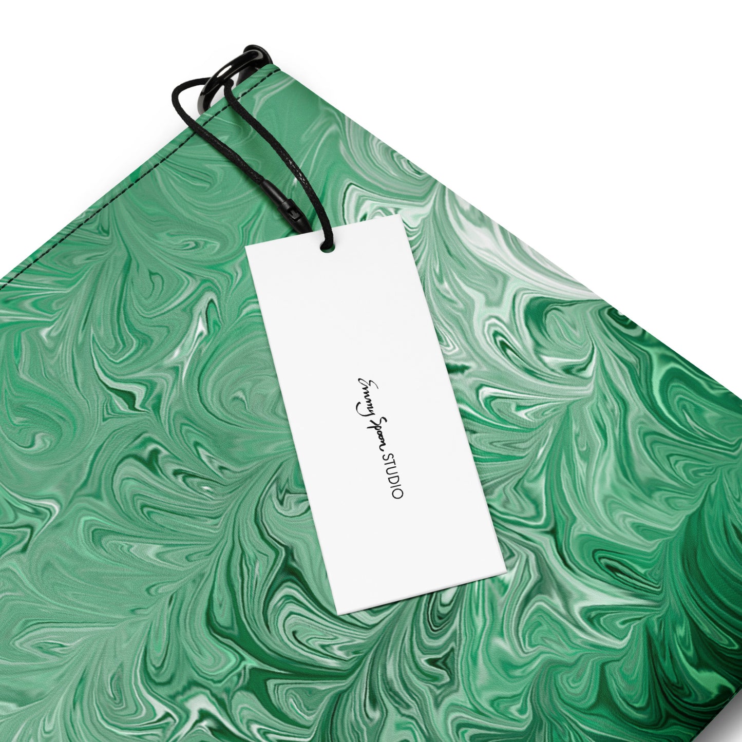 Green Swirl Crossbody bag