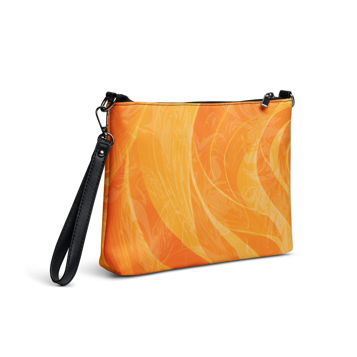 Orange Swirl Crossbody bag by Emmy Spoon