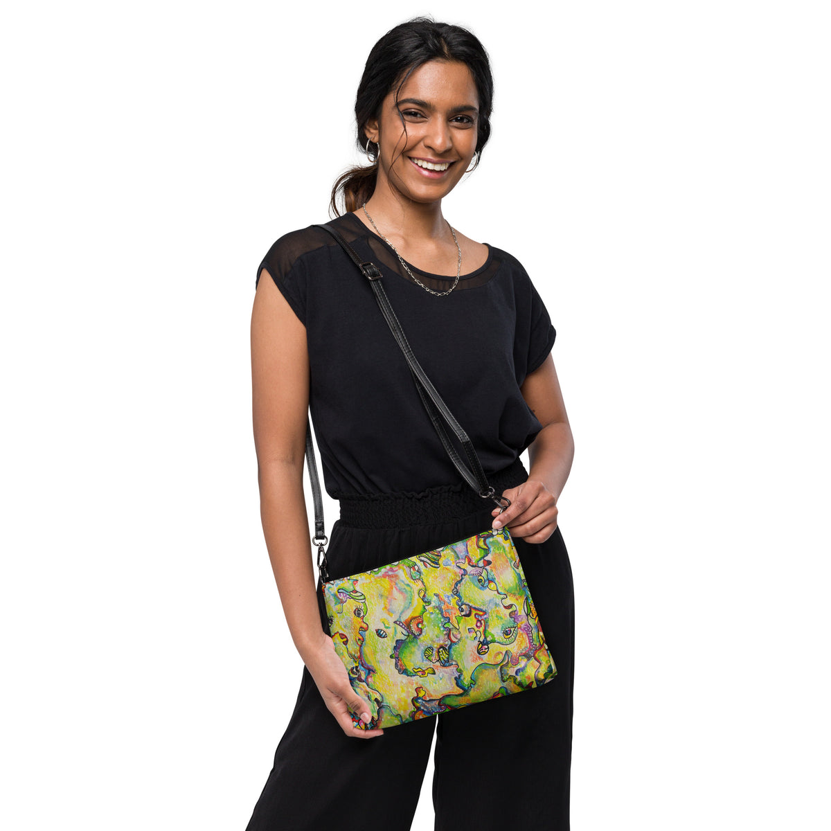 Open Your Eyes Crossbody Bag