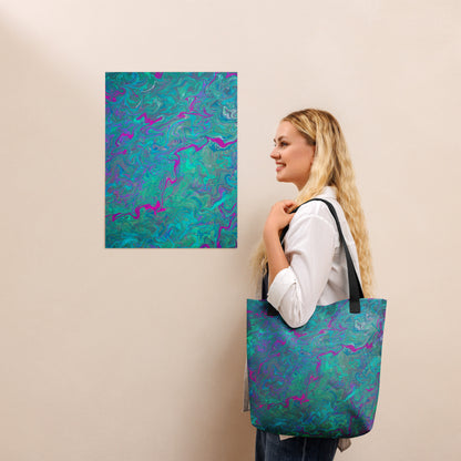 Midnight Vibes Tote Bag by Emmy Spoon