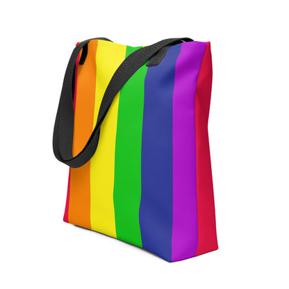 Rainbow Stripe Tote by Emmy Spoon