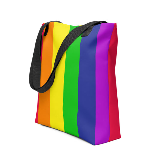 Rainbow Stripe Tote by Emmy Spoon