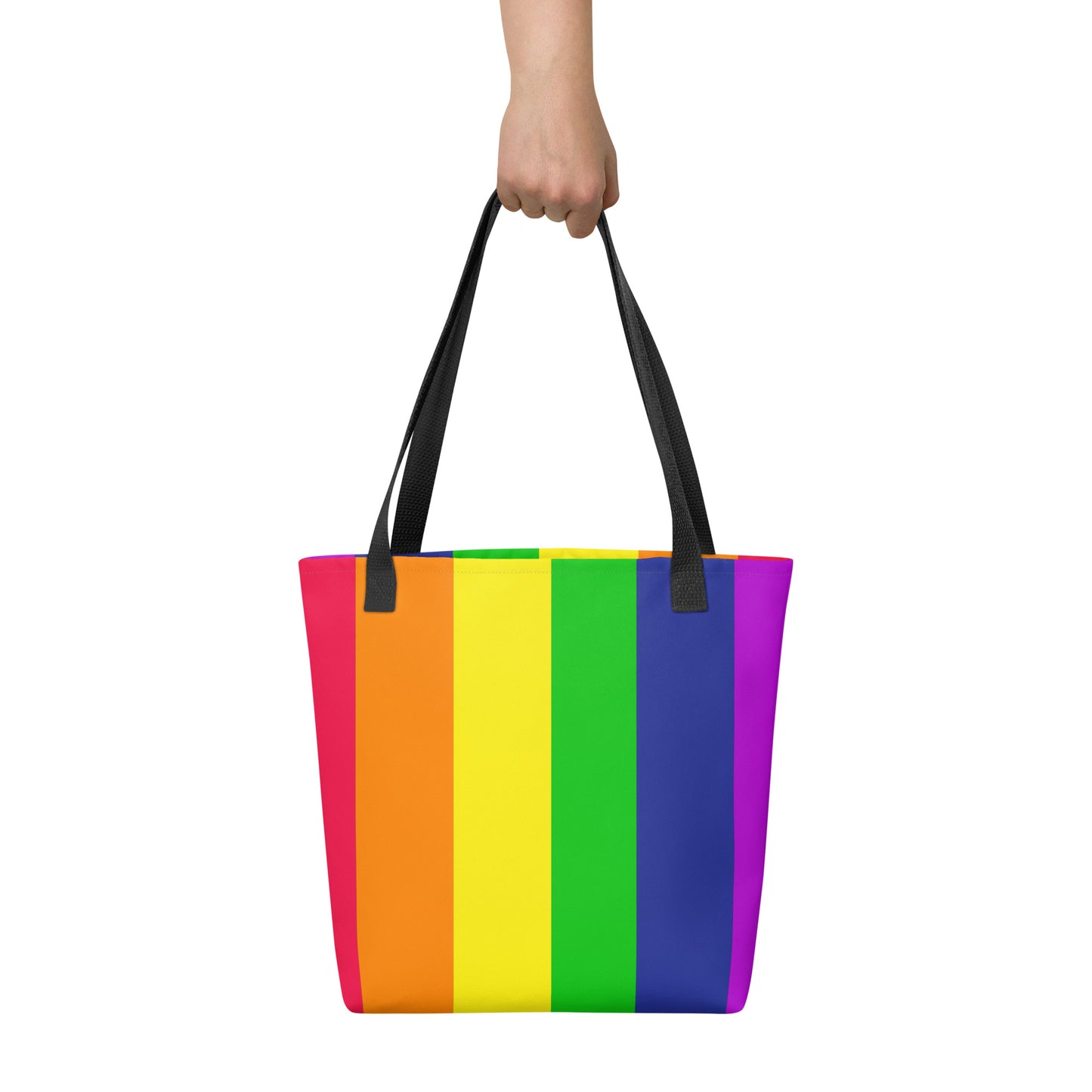 Rainbow Stripe Tote by Emmy Spoon