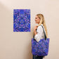 Indigo Flow Tote bag by Emmy Spoon