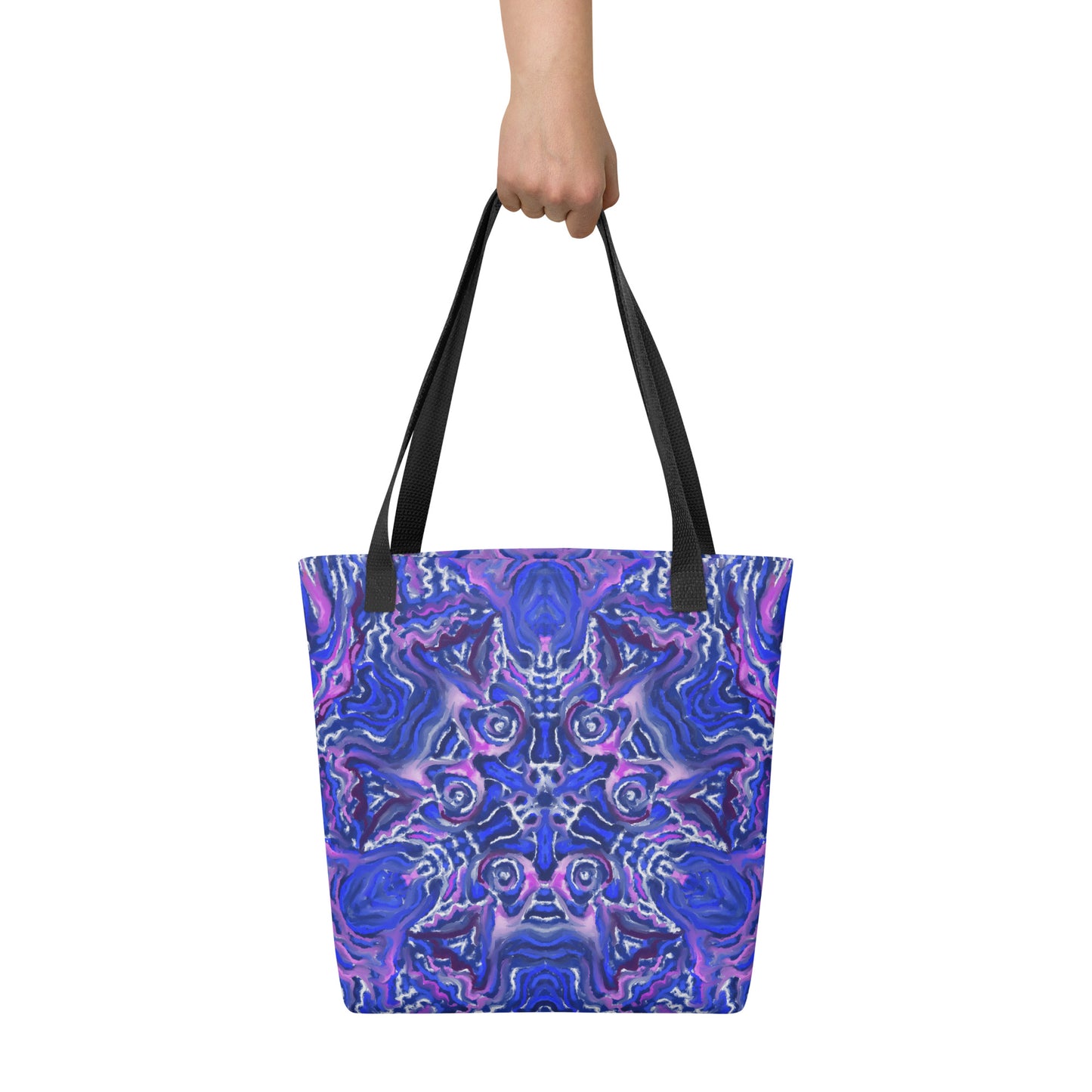 Indigo Flow Tote bag by Emmy Spoon
