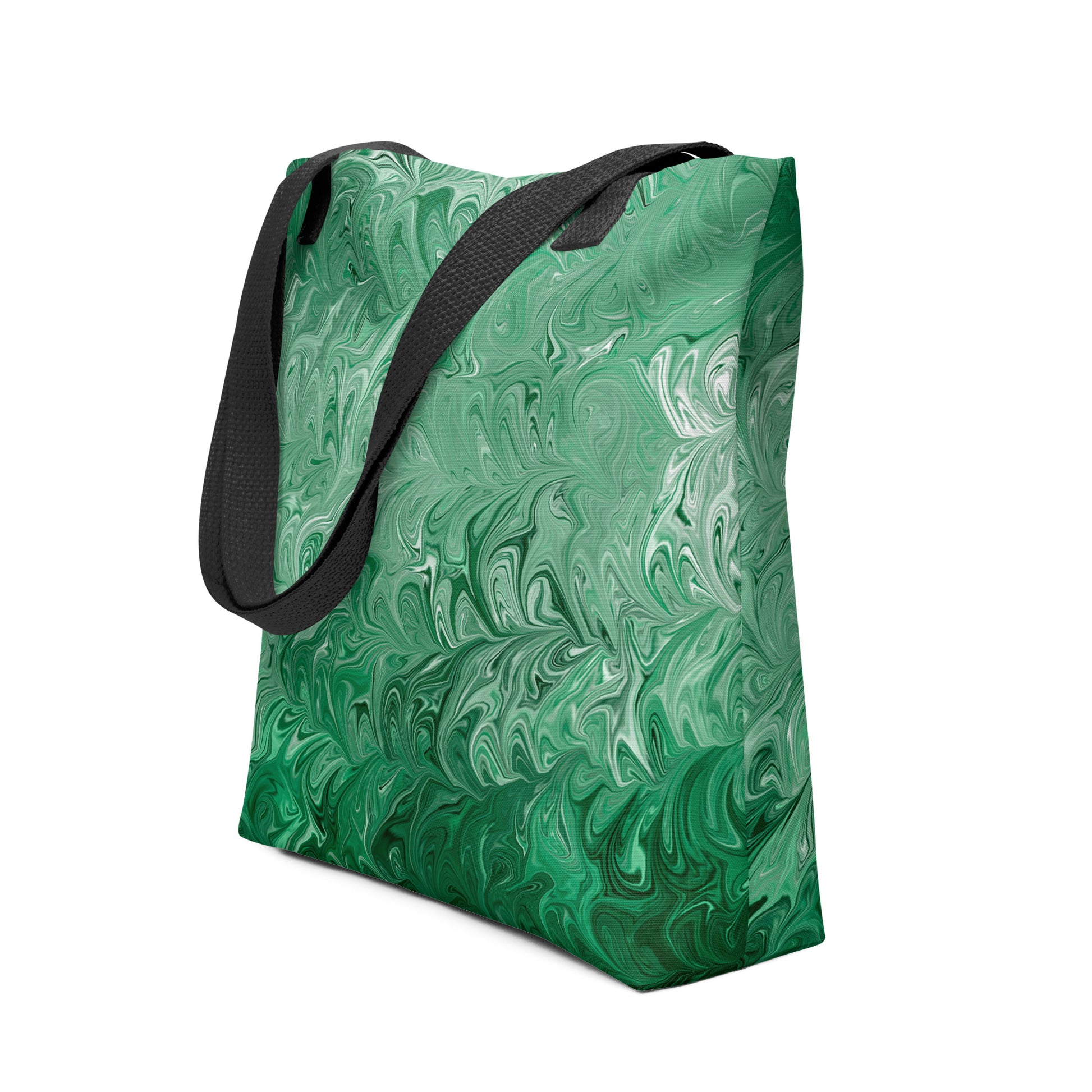 Emerald water Tote bag by Emmy Spoon