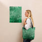 Emerald water Tote bag by Emmy Spoon