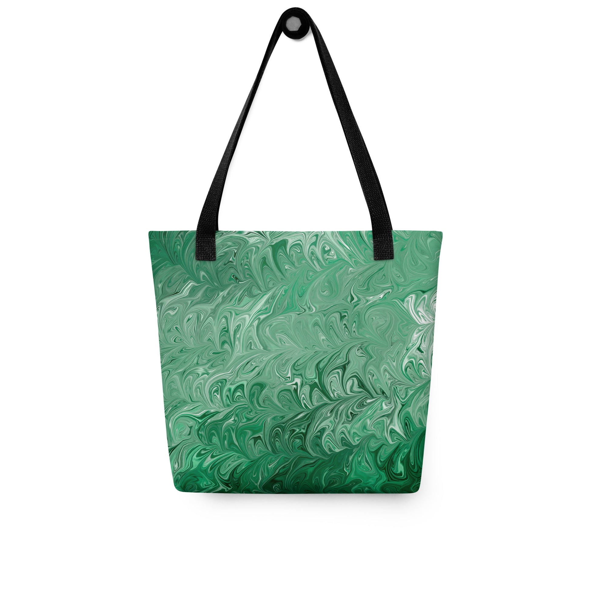 Emerald water Tote bag by Emmy Spoon