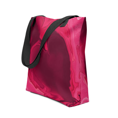 Heart Current Tote Bag