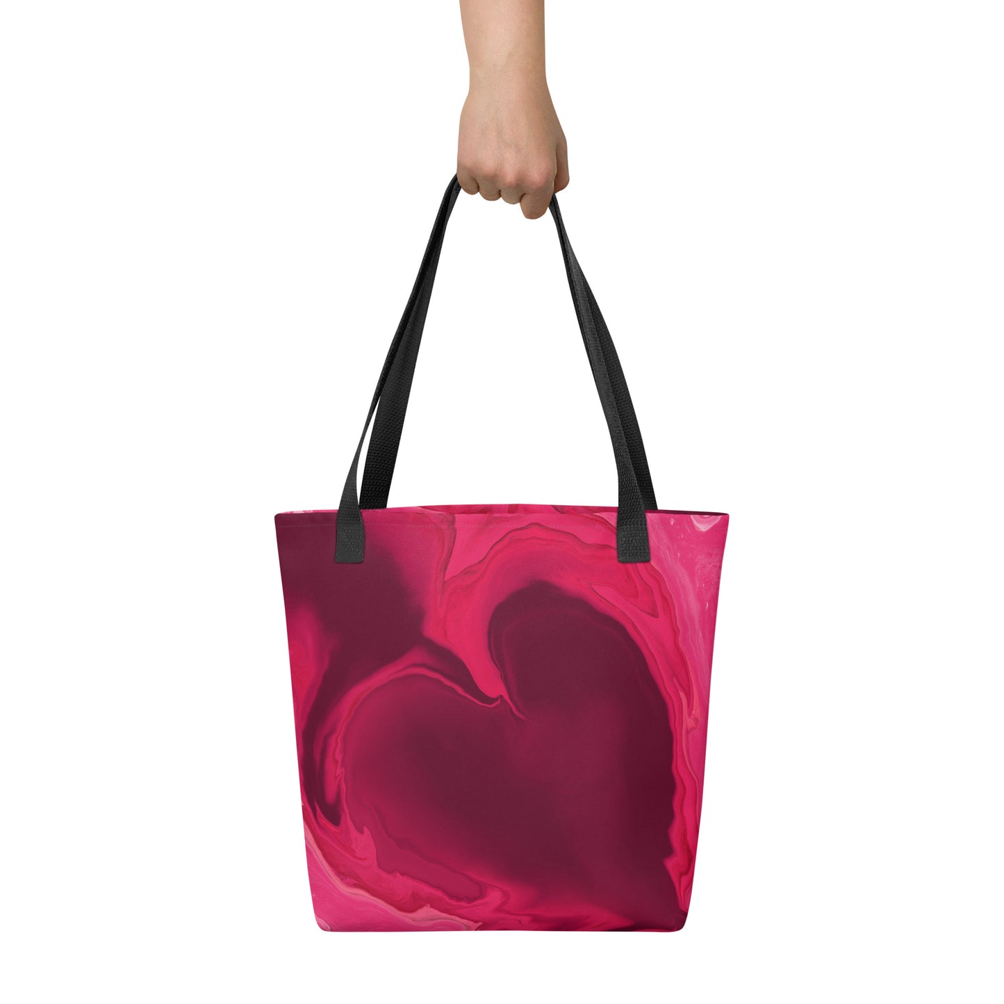 Heart Current Tote Bag
