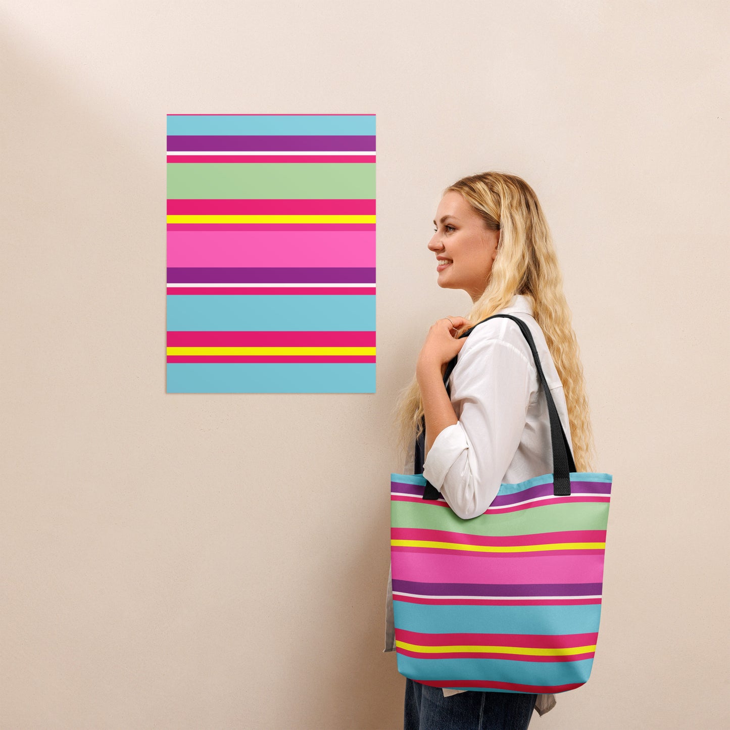 Summer Stripes Tote bag
