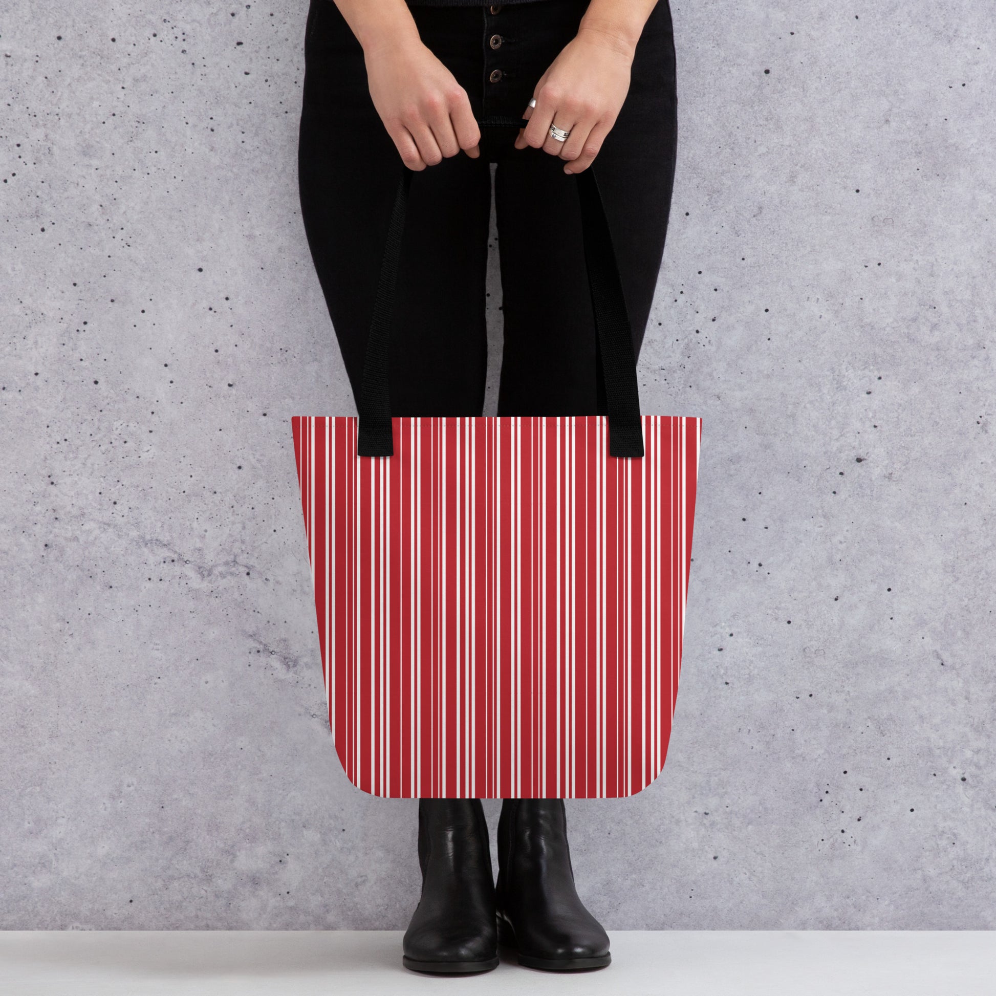 Red Horizon Tote Bag by Emmy Spoon