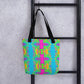 Electric Bloom Tote by Emmy Spoon