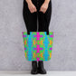 Electric Bloom Tote by Emmy Spoon
