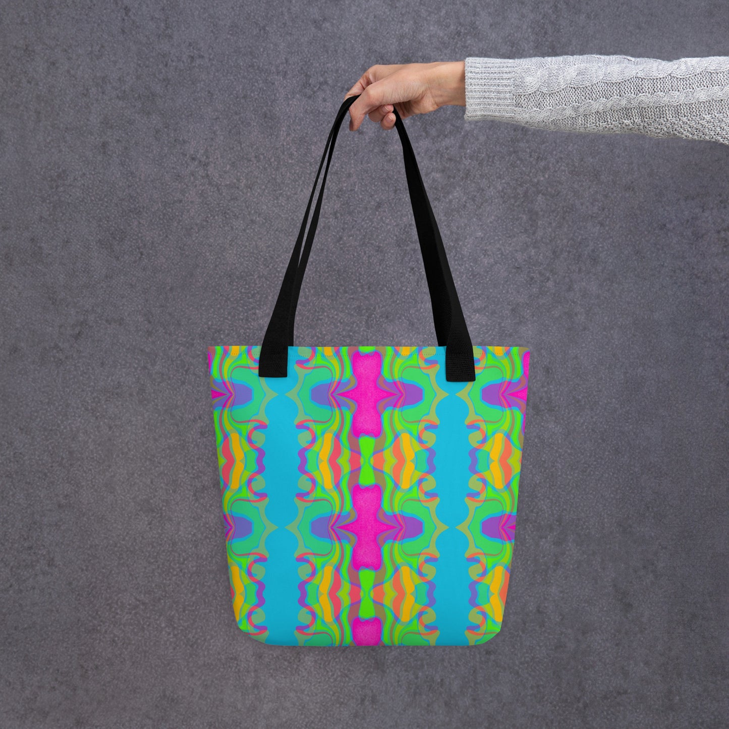 Electric Bloom Tote by Emmy Spoon