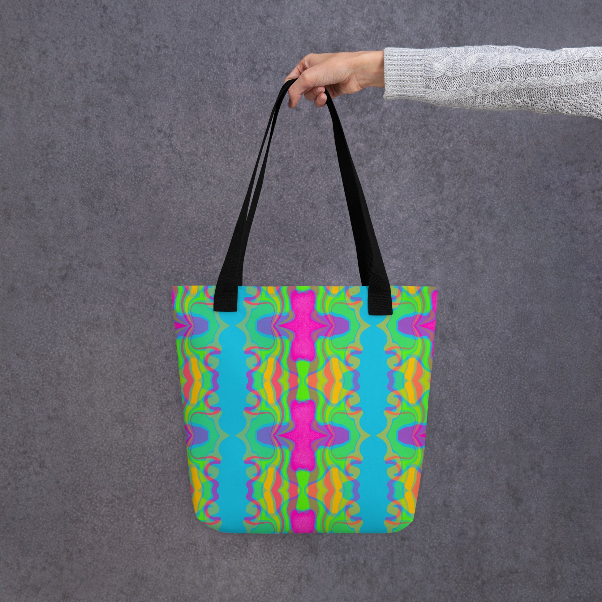 Electric Bloom Tote by Emmy Spoon