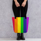 Rainbow Stripe Tote by Emmy Spoon