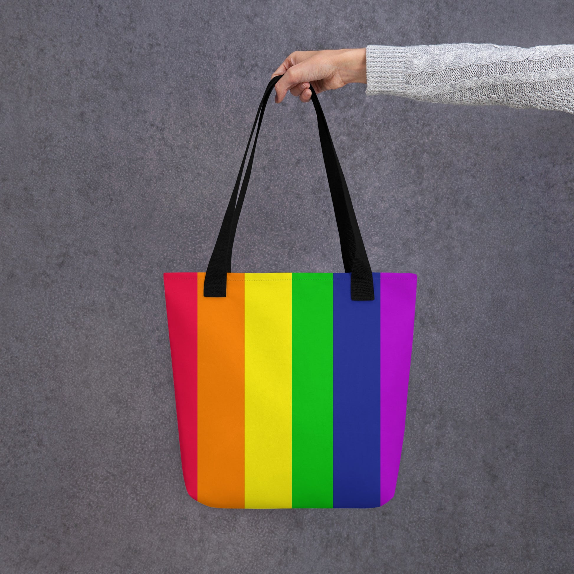 Rainbow Stripe Tote by Emmy Spoon