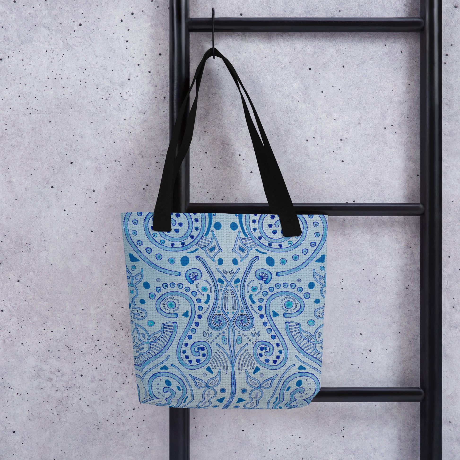 Blue Wash Tote bag by Emmy Spoon