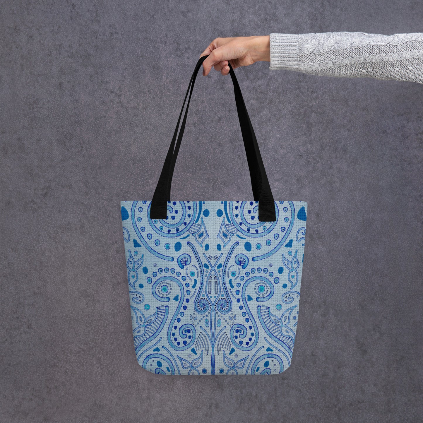 Blue Wash Tote bag by Emmy Spoon