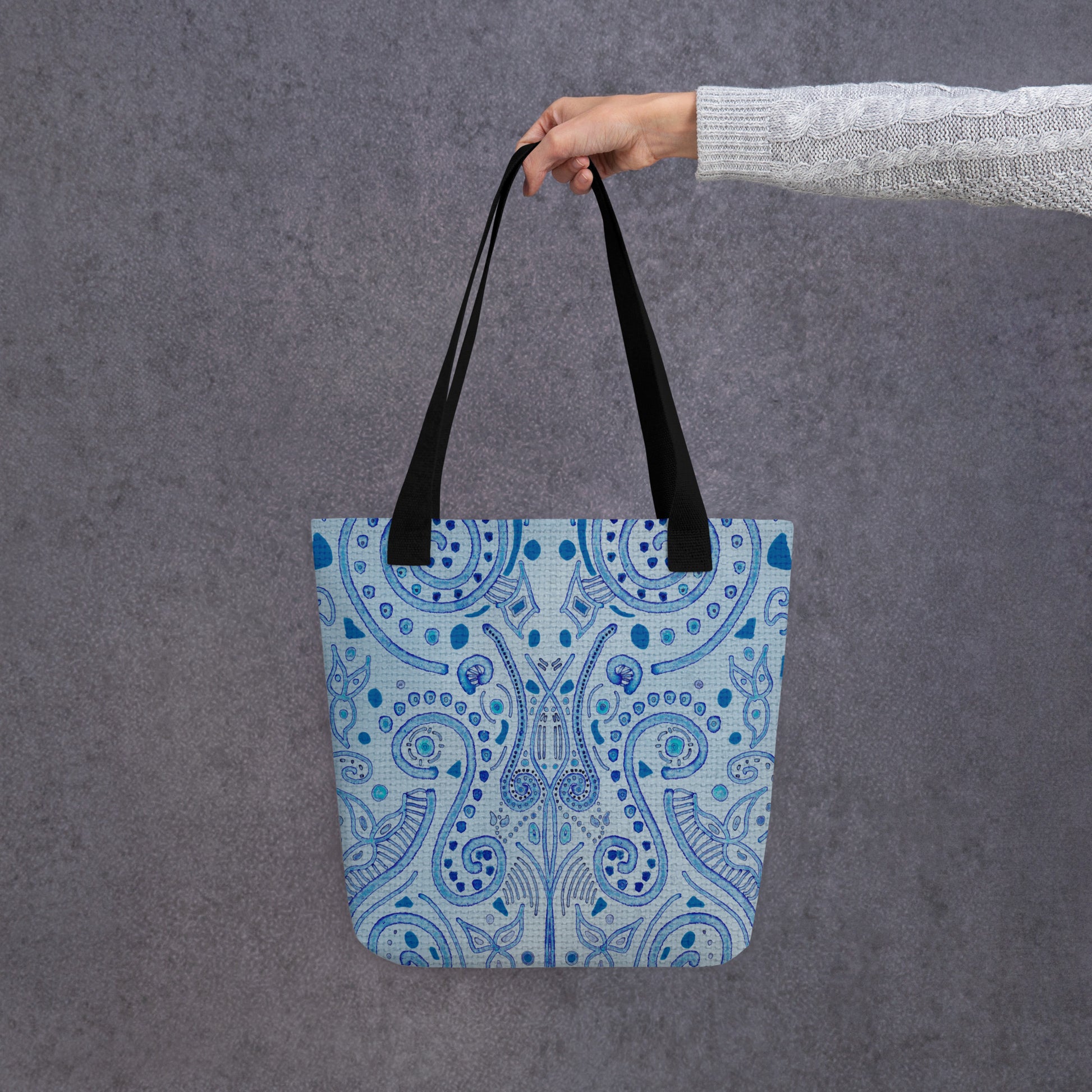 Blue Wash Tote bag by Emmy Spoon