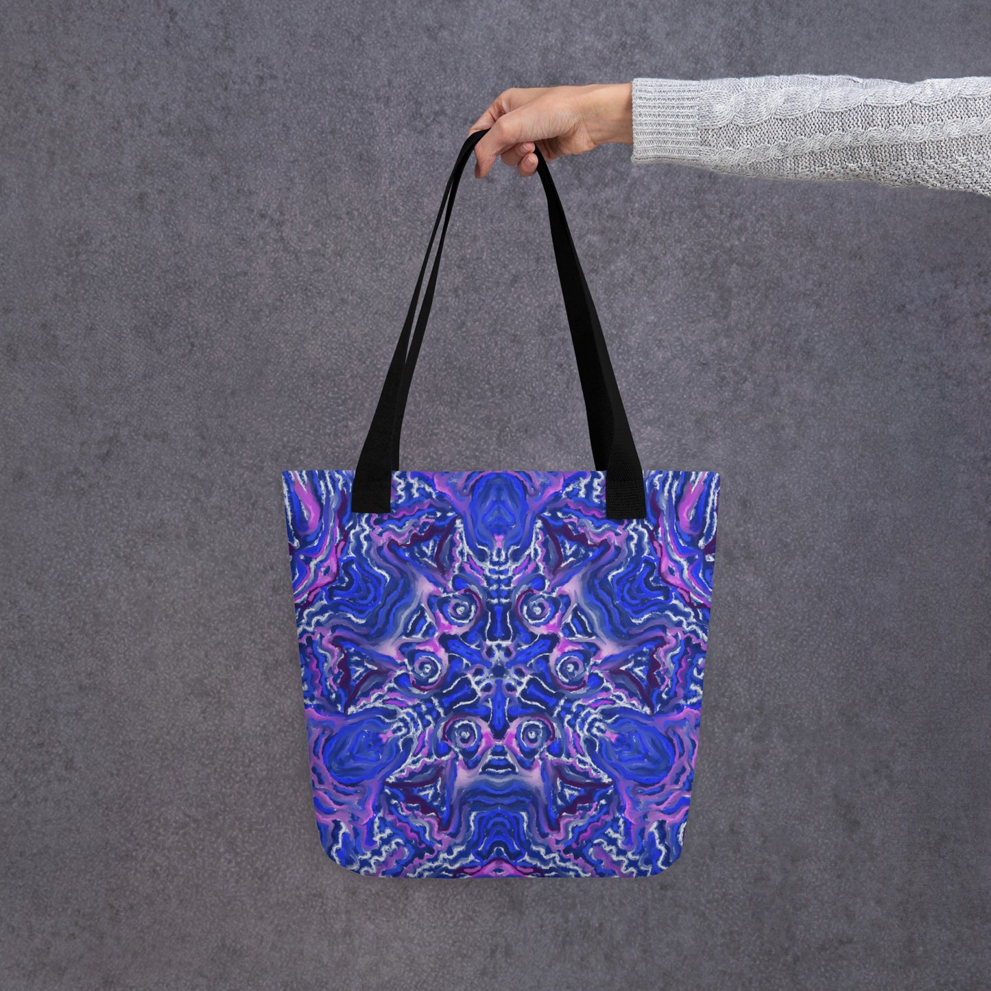 Indigo Flow Tote bag by Emmy Spoon