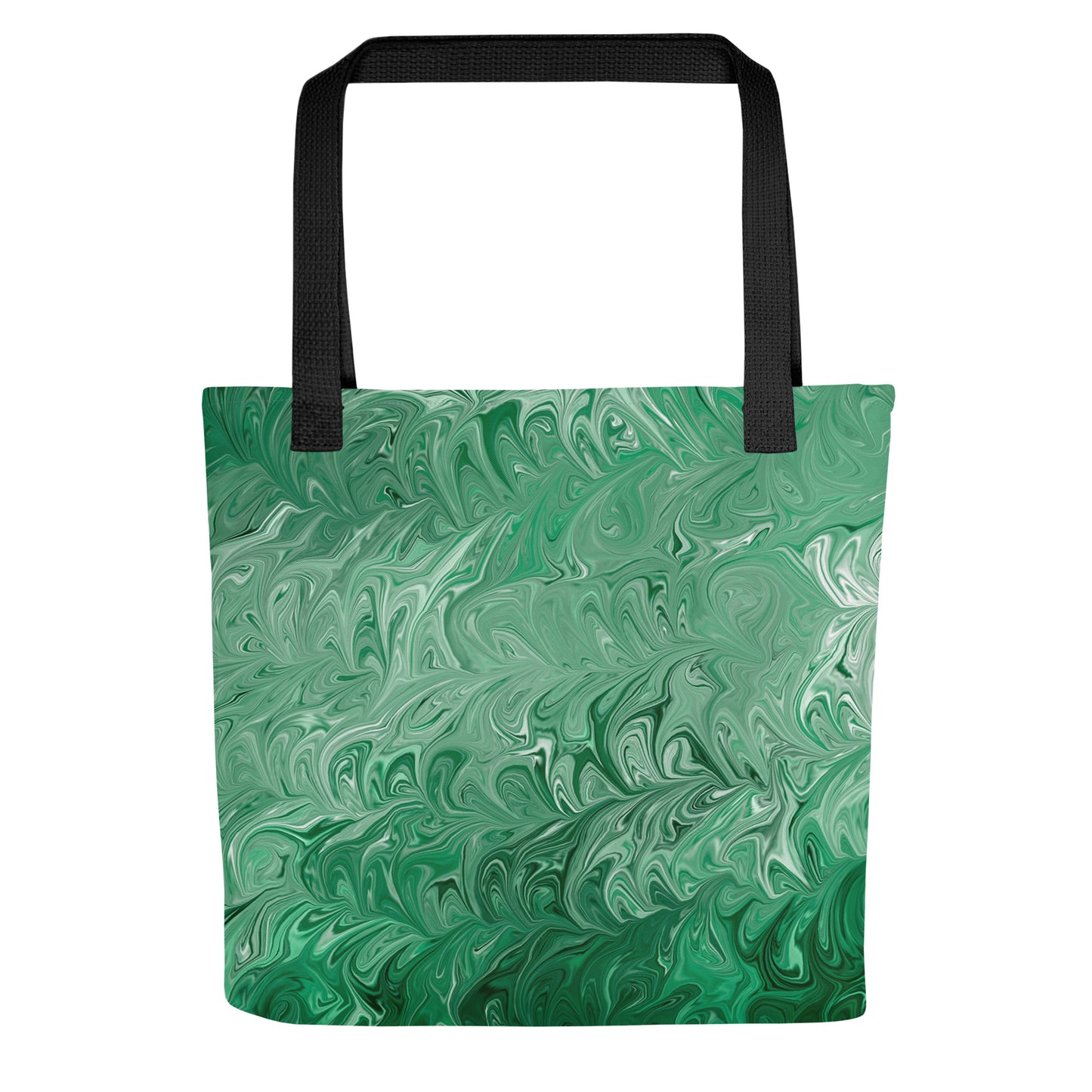 Emerald water Tote bag by Emmy Spoon