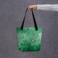 Emerald water Tote bag by Emmy Spoon