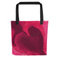 Heart Current Tote Bag
