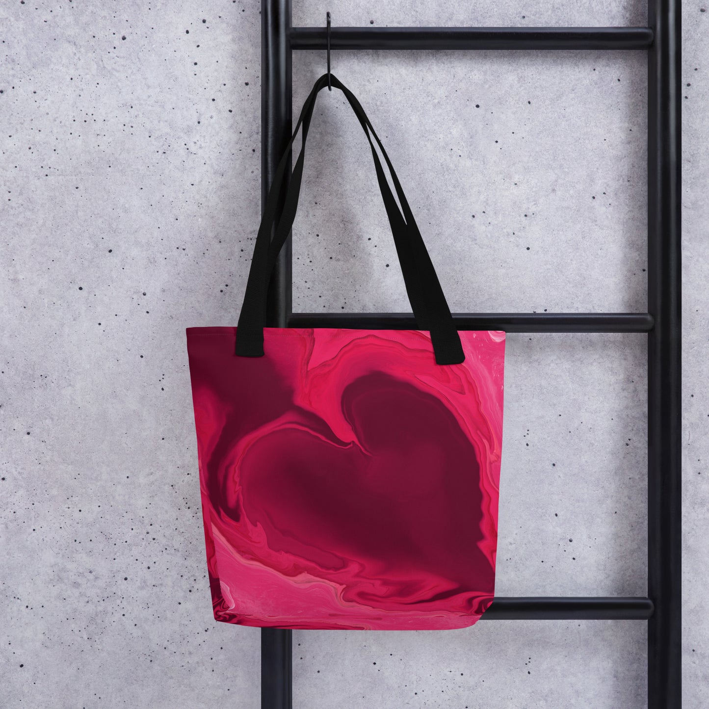 Heart Current Tote Bag