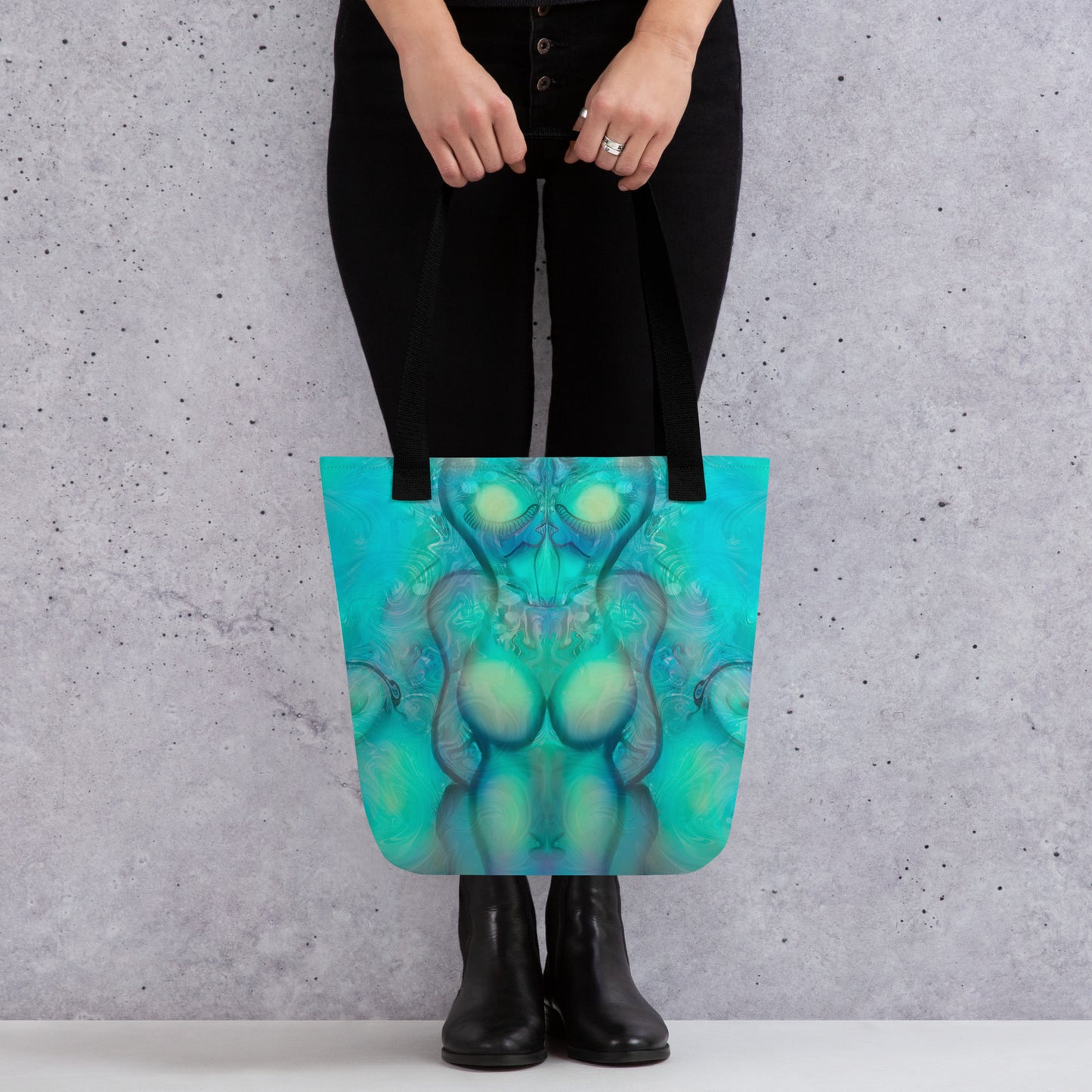 Alien Glow Tote bag