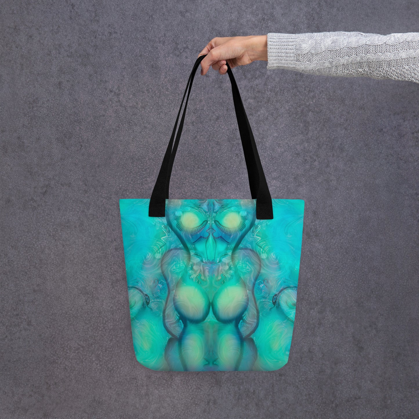 Alien Glow Tote bag
