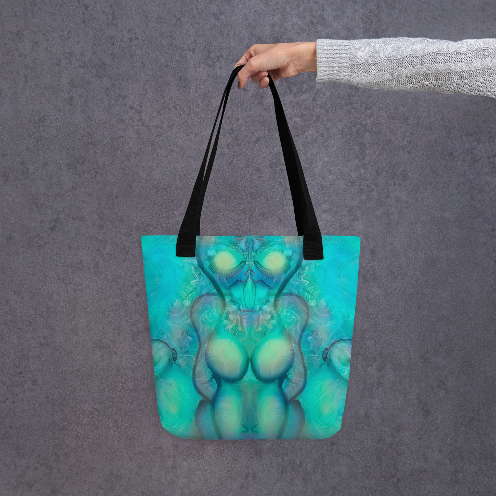 Alien Glow Tote bag
