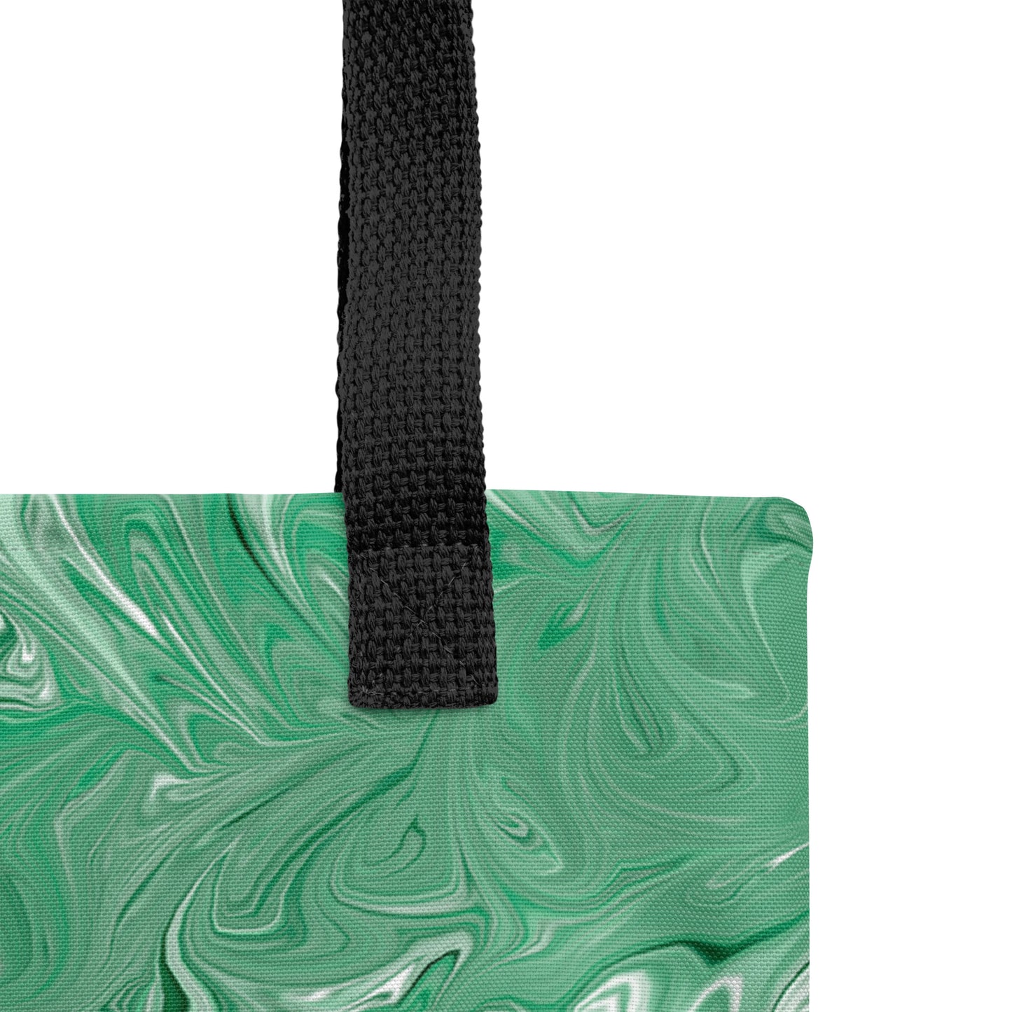 Emerald water Tote bag by Emmy Spoon