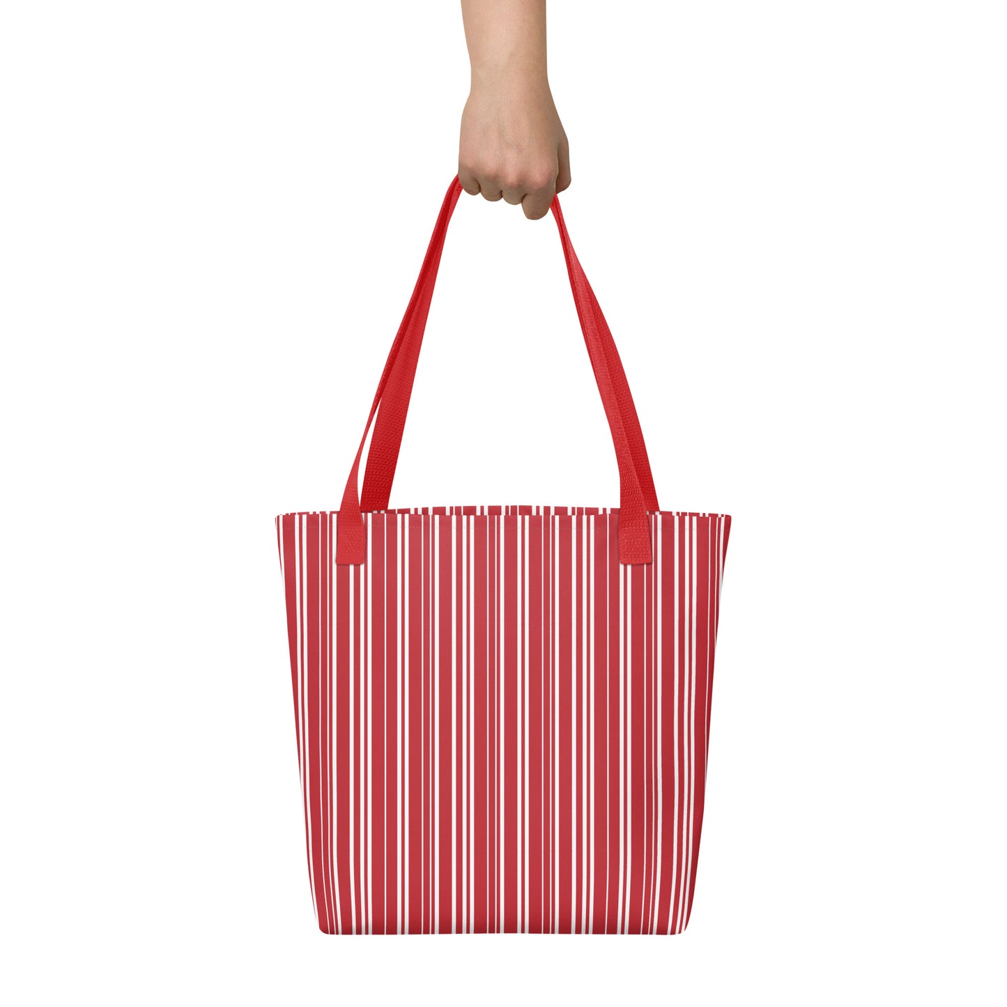 Red Horizon Tote Bag by Emmy Spoon