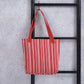 Red Horizon Tote Bag by Emmy Spoon