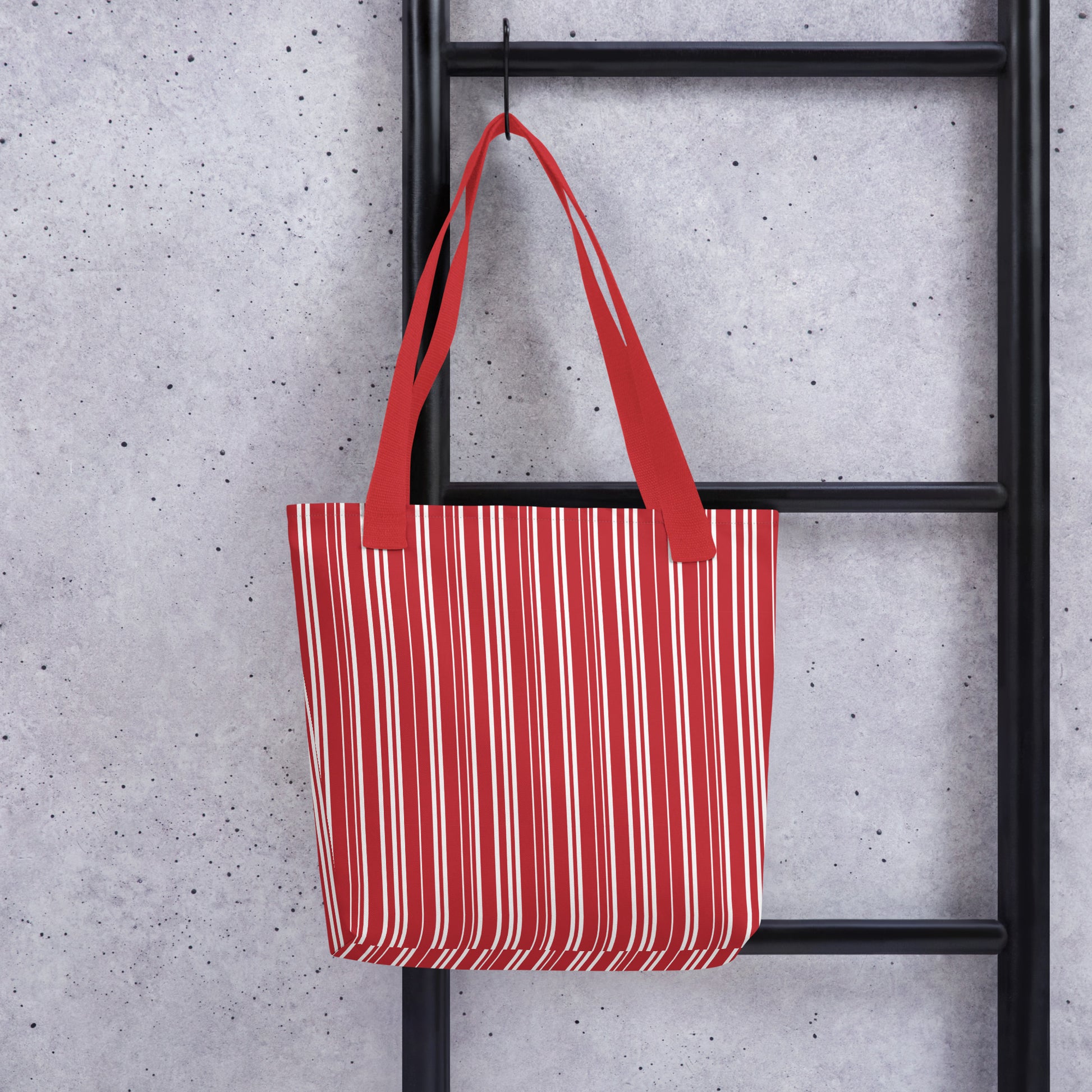 Red Horizon Tote Bag by Emmy Spoon