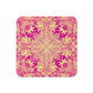 Golden Bloom Cork-back coaster