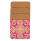 Golden Bloom Cork-back coaster