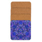 Indigo Flow Cork-back coaster