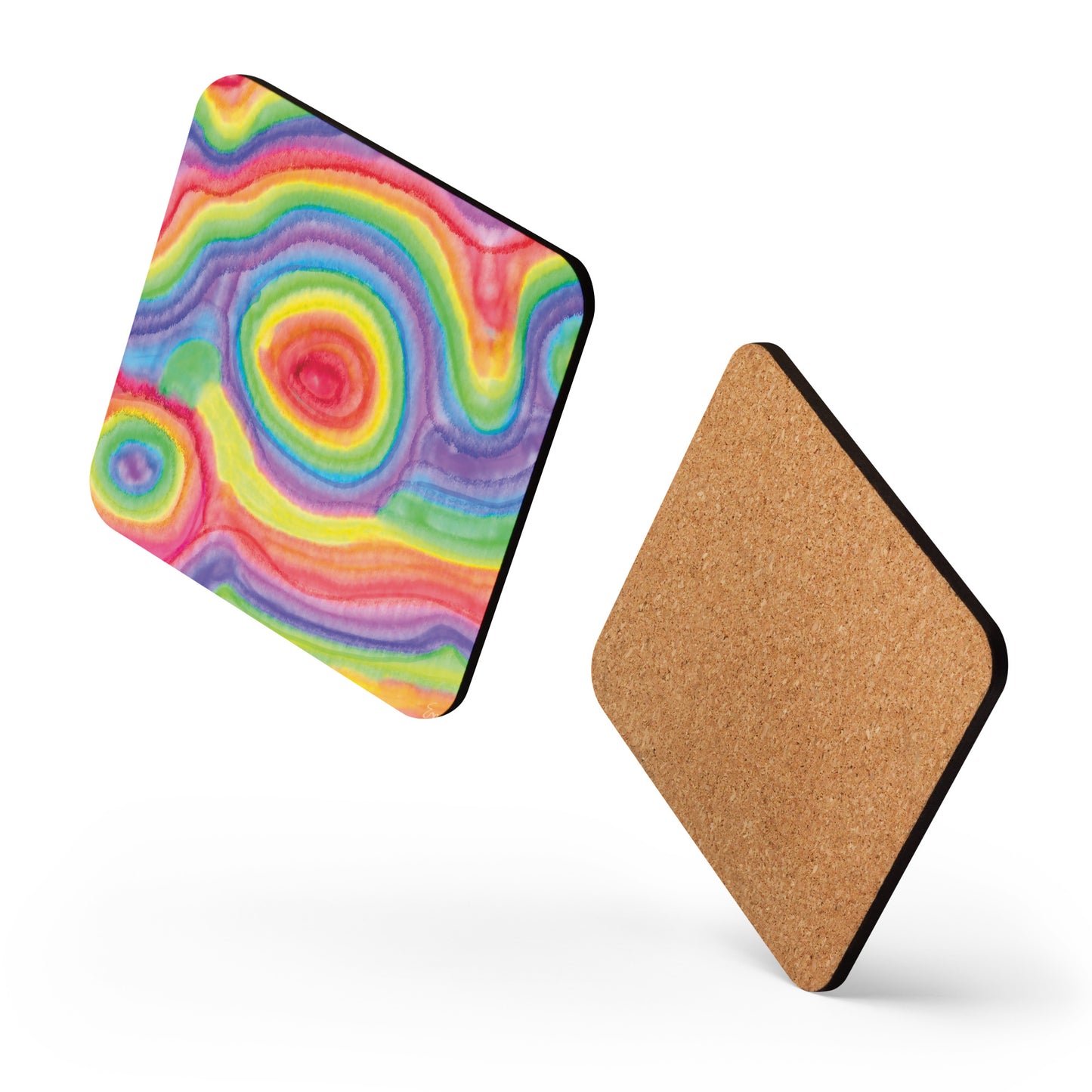 Prism Dream Cork-back coaster
