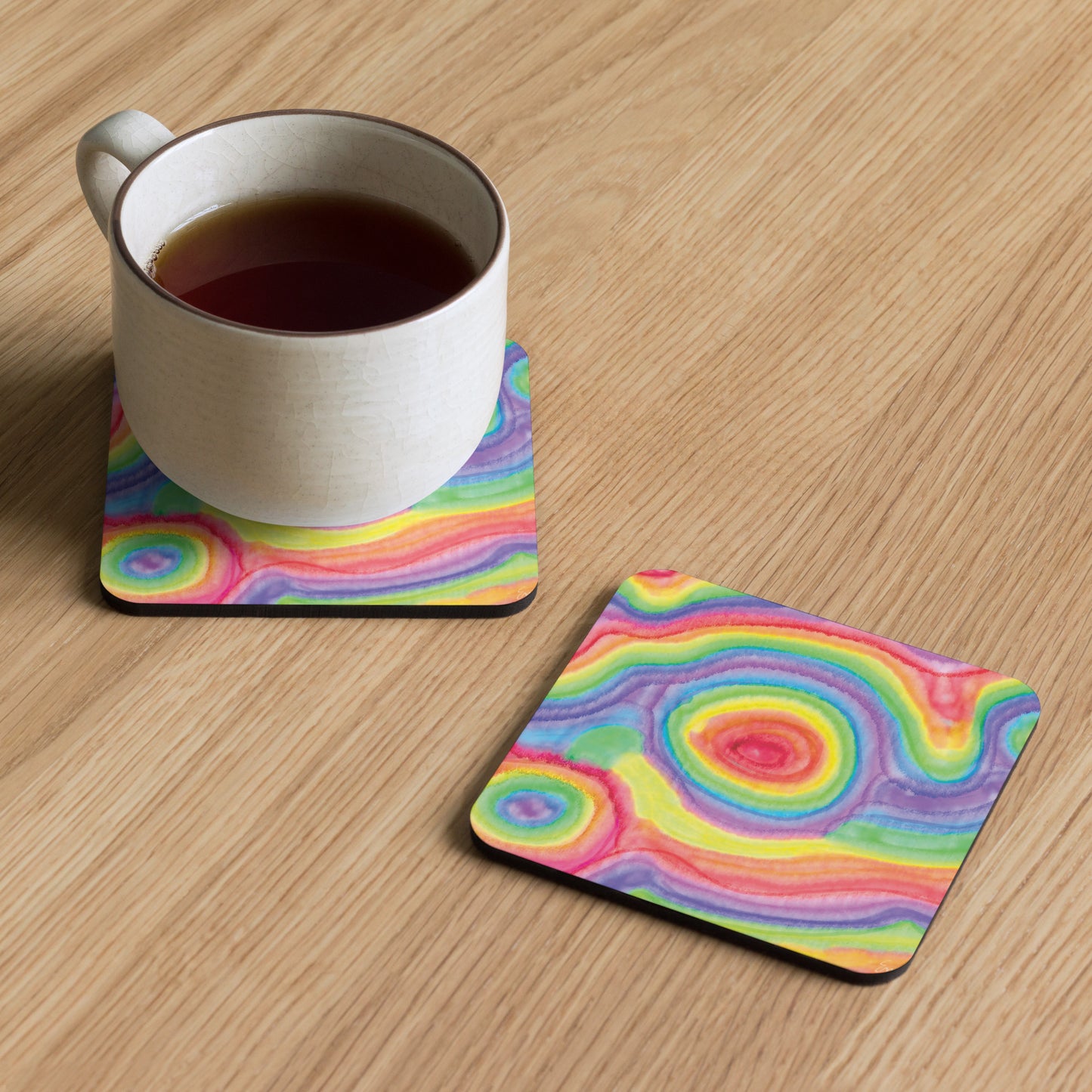 Prism Dream Cork-back coaster